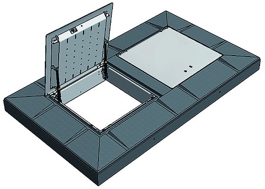 Doppel-Domschachtabdeckung „DSA-05“ Klasse D 400