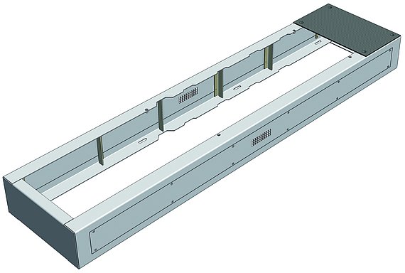 Adapterrahmen für Zapfsäulentausch